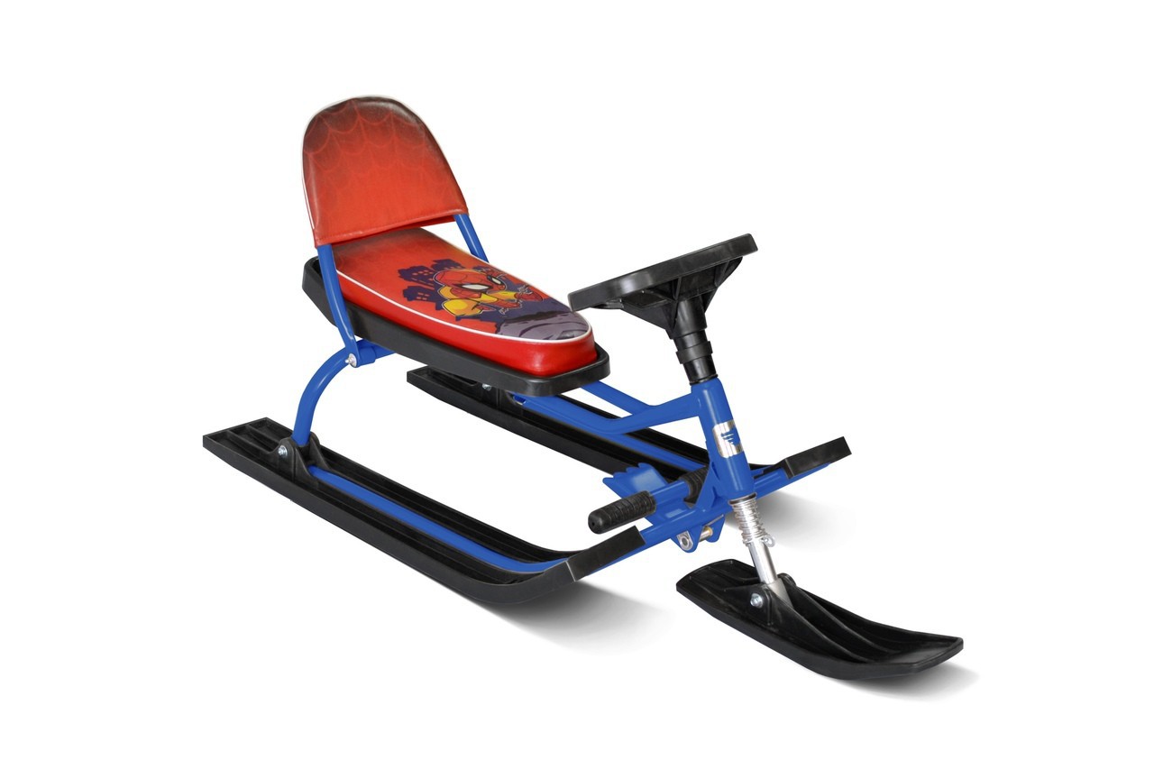 Снегокат "Барс" Comfort Spider со спинкой Спортик