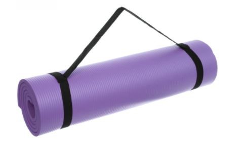 Коврик для йоги и фитнеса Фактура 10 мм 61 х 183 см купить с доставкой в  интернет-магазине Спортик