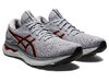 Кроссовки Asics Gel Nimbus 24 Sheet Rock/Cherry Tomato мужские - Спортик - магазин велосипедов и спортивных товаров