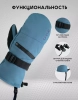 Варежки PRIME - COOL-C1 Mitten (голубой) 24/25 - Спортик - магазин велосипедов и спортивных товаров
