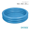 Бассейн надувной INTEX «Кристалл» 168×38 см - Спортик - магазин велосипедов и спортивных товаров
