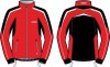 Куртка разминочная KV+ LAHTI красная - Спортик - магазин велосипедов и спортивного инвентаря