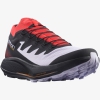 Кроссовки Salomon PULSAR TRAIL/PRO Purple Heather/Poppy Red/Black - Спортик - магазин велосипедов и спортивного инвентаря