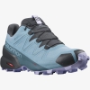 Кроссовки Salomon SPEEDCROSS 5 GTX W Delphinium Blue/Mallard Blue/Lavender  - Спортик - магазин велосипедов и спортивного инвентаря