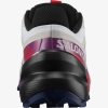 Кроссовки Salomon SPEEDCROSS 6 W White/Sparkling Grape/Fiery Red - Спортик - магазин велосипедов и спортивного инвентаря