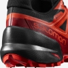 Кроссовки Salomon  SPIKECROSS 5 GTX Black/Racing Red/Red Dahlia - Спортик - магазин велосипедов и спортивного инвентаря