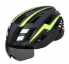 Велосипедный шлем LOS RAKETOS PULSE с визором на магнитах - Спортик - магазин велосипедов и спортивного инвентаря