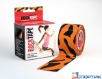 Тейп Rocktape, 5см х 5м, тигр (design) - Спортик - магазин велосипедов и спортивного инвентаря