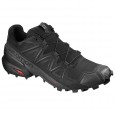 Кроссовки Salomon SPEEDCROSS 5 Black/Black/PHANT  - Спортик - магазин велосипедов и спортивных товаров