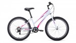 Велосипед  Forward Iris 24 1.0 (2020) White - Спортик - магазин велосипедов и спортивного инвентаря