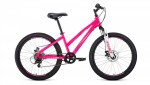 Велосипед  Forward Iris 24 2.0 disc (2022) Pink - Спортик - магазин велосипедов и спортивного инвентаря