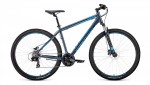 Велосипед Forward Apache 29 3.0 disc Blue - Спортик - магазин велосипедов и спортивного инвентаря