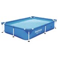 Бассейн каркасный Bestway Steel Pro 56401, 221×150×43 - Спортик - магазин велосипедов и спортивных товаров