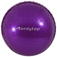 Фитбол ONLYTOP d=55 см полумассажный - Спортик - магазин велосипедов и спортивных товаров