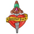 Матрас для плавания Bestway Summer Love Tattoo 198×137 см - Спортик - магазин велосипедов и спортивных товаров