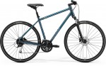 Велосипед MERIDA Crossway 100 TealBlue/SilverBlue/Lime 21'  - Спортик - магазин велосипедов и спортивного инвентаря