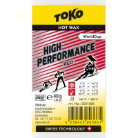 Парафин TOKO Hight Performance red высокофтор.40гр - Спортик - магазин велосипедов и спортивного инвентаря