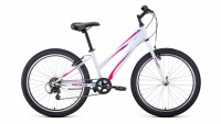 Велосипед  Forward Iris 24 1.0 (2022) White - Спортик - магазин велосипедов и спортивного инвентаря