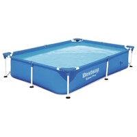 Бассейн каркасный Bestway Steel Pro 56401, 221×150×43 - Спортик - магазин велосипедов и спортивных товаров