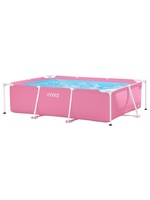 Бассейн каркасный INTEX Pink Frame Pool 220×150×60 см - Спортик - магазин велосипедов и спортивных товаров