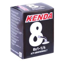 Камера Kenda 8"x1-1/4 a/v с загнутым ниппелем - Спортик - магазин велосипедов и спортивного инвентаря