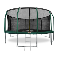 Батут премиум 16FT с внутренней страховочной сеткой и лестницей ARLAND - Спортик - магазин велосипедов и спортивного инвентаря