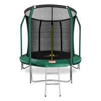 Батут премиум 8FT с внутренней страховочной сеткой и лестницей ARLAND  - Спортик - магазин велосипедов и спортивного инвентаря
