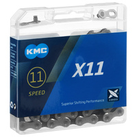 Цепь KMC X11, 11 скоростей, 118 звеньев - Спортик - магазин велосипедов и спортивных товаров