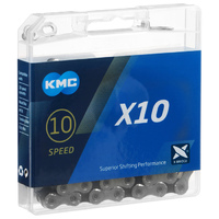 Цепь KMC X10, 10 скоростей, 116 звеньев - Спортик - магазин велосипедов и спортивных товаров