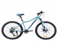 Велосипед 27,5" рама 17" 1x10sp COMIRON DESIRE голубой - Спортик - магазин велосипедов и спортивных товаров