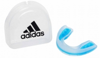Капа Adidas Single Mouth Guard Dual Density прозрач-синяя - Спортик - магазин велосипедов и спортивного инвентаря
