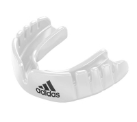 Капа Adidas Opro Snap-Fit Mouthguard (SR) белая - Спортик - магазин велосипедов и спортивного инвентаря