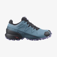 Кроссовки Salomon SPEEDCROSS 5 GTX W Delphinium Blue/Mallard Blue/Lavender  - Спортик - магазин велосипедов и спортивных товаров