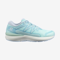 Кроссовки Salomon SONIC 4 CONFIDENCE W  Tanager Turquoise/White/Kentucky Blue - Спортик - магазин велосипедов и спортивных товаров