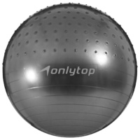 Фитбол ONLYTOP d=55 см полумассажный - Спортик - магазин велосипедов и спортивных товаров