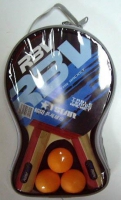 Набор н/тенниса RBV (2 ракетки, 3 шарика) в чехле 1001H - Спортик - магазин велосипедов и спортивного инвентаря