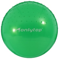 Фитбол ONLYTOP d=55 см полумассажный - Спортик - магазин велосипедов и спортивных товаров