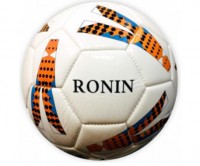 Мяч футбольный Ronin белый с рисунком для мини футбола - Спортик - магазин велосипедов и спортивного инвентаря