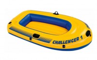 Лодка 68365 INTEX Challenger 1 одноместная до 100 кг - Спортик - магазин велосипедов и спортивного инвентаря