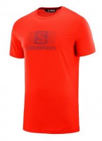 Футболка Salomon Logo SS Tee M LC15283000  - Спортик - магазин велосипедов и спортивного инвентаря