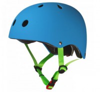 Велосипедный шлем Los raketos Bambino Neon Blue - Спортик - магазин велосипедов и спортивного инвентаря