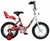 Велосипед детский Novatrack 14" Maple с сиденьем для куклы - Спортик - магазин велосипедов и спортивного инвентаря