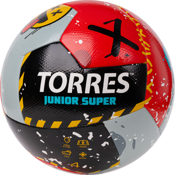 Футбольный мяч TORRES Junior-4 Super - Спортик - магазин велосипедов и спортивных товаров