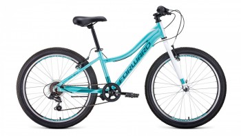 Велосипед Forward Jade 24 1.0 (2020) Blue - Спортик - магазин велосипедов и спортивного инвентаря