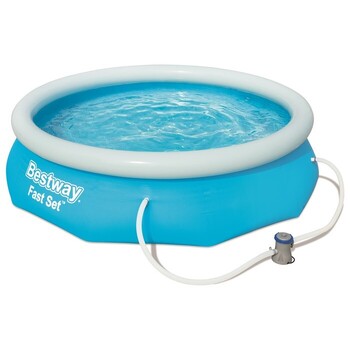 Бассейн надувной Bestway Fast Set  305×76 см фильтр-насос - Спортик - магазин велосипедов и спортивных товаров