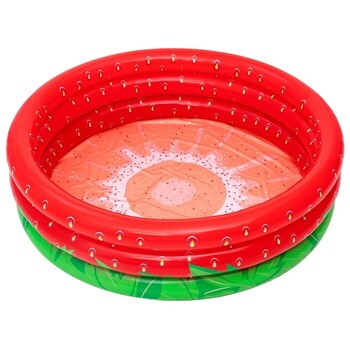 Бассейн надувной Bestway Sweet Strawberry 168×168×38 см - Спортик - магазин велосипедов и спортивных товаров