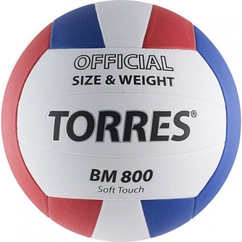 Мяч волейбольный "TORRES BM800" V30025	 - Спортик - магазин велосипедов и спортивного инвентаря