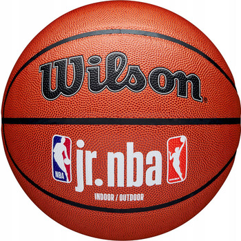 Баскетбольный мяч Wilson JR. NBA Fam Logo Indoor Outdoor - Спортик - магазин велосипедов и спортивных товаров
