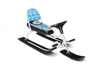 Снегокат со спинкой "Барс" Comfort Хаски - Спортик - магазин велосипедов и спортивных товаров