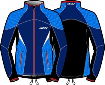 Куртка разминочная KV+ LAHTI синяя - Спортик - магазин велосипедов и спортивного инвентаря